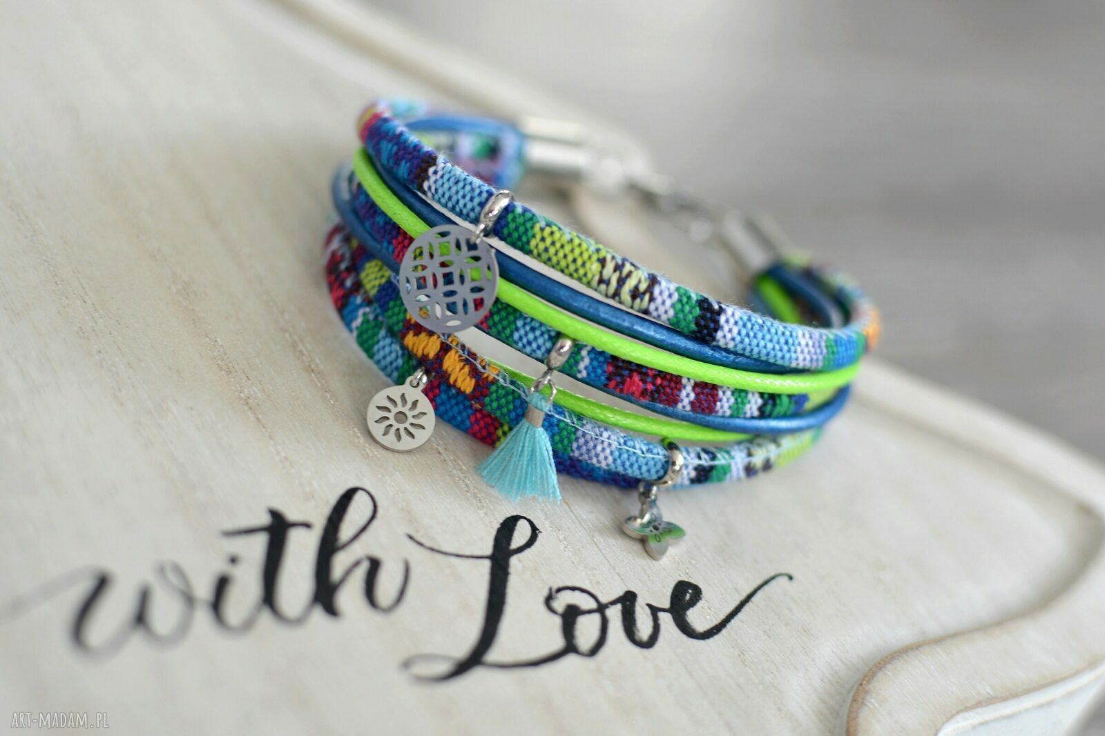 Bransoletka boho mix azteq ii