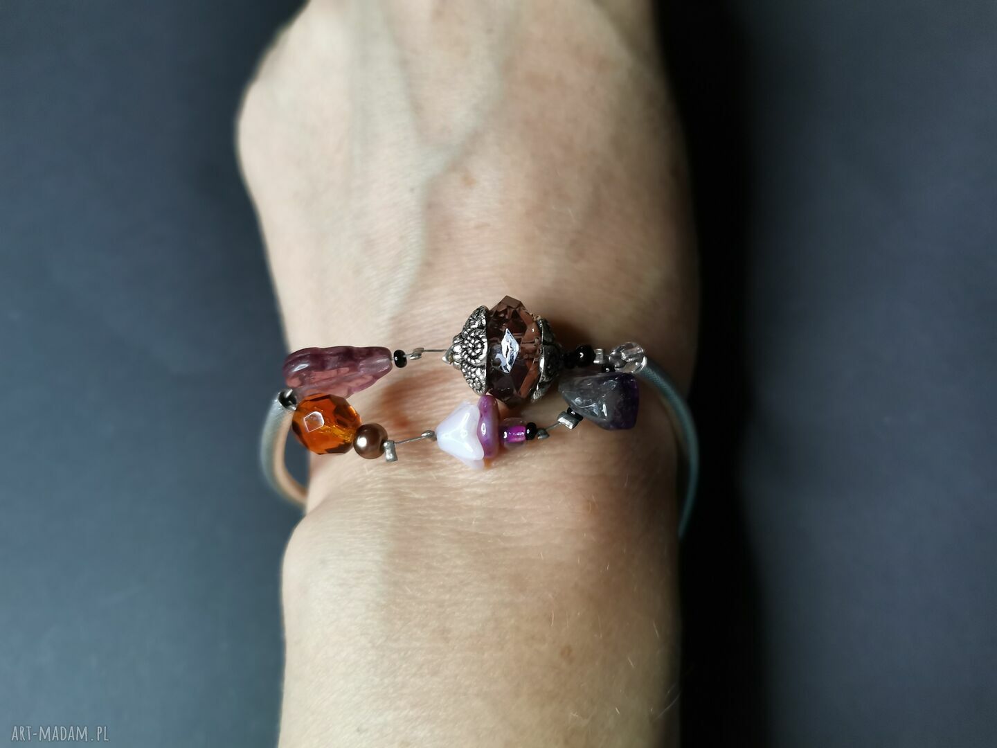 Kolorowa bransoletka etno boho Box X1 - rozmiar uniwersalny