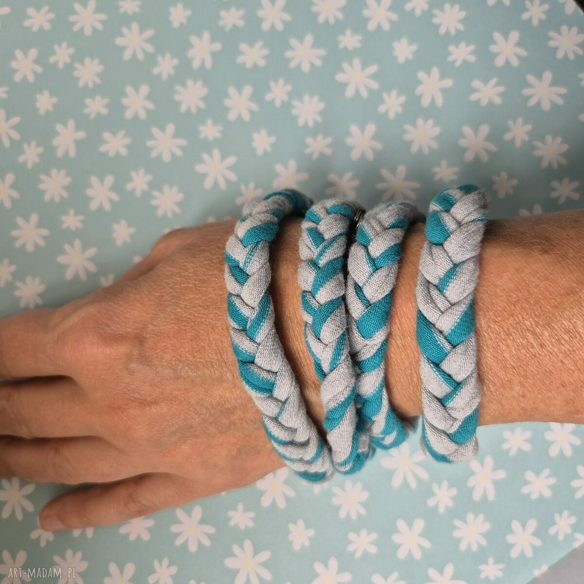 Szalona kolorowa bransoletka handmade Boho Frida - rozmiar uniwersalny