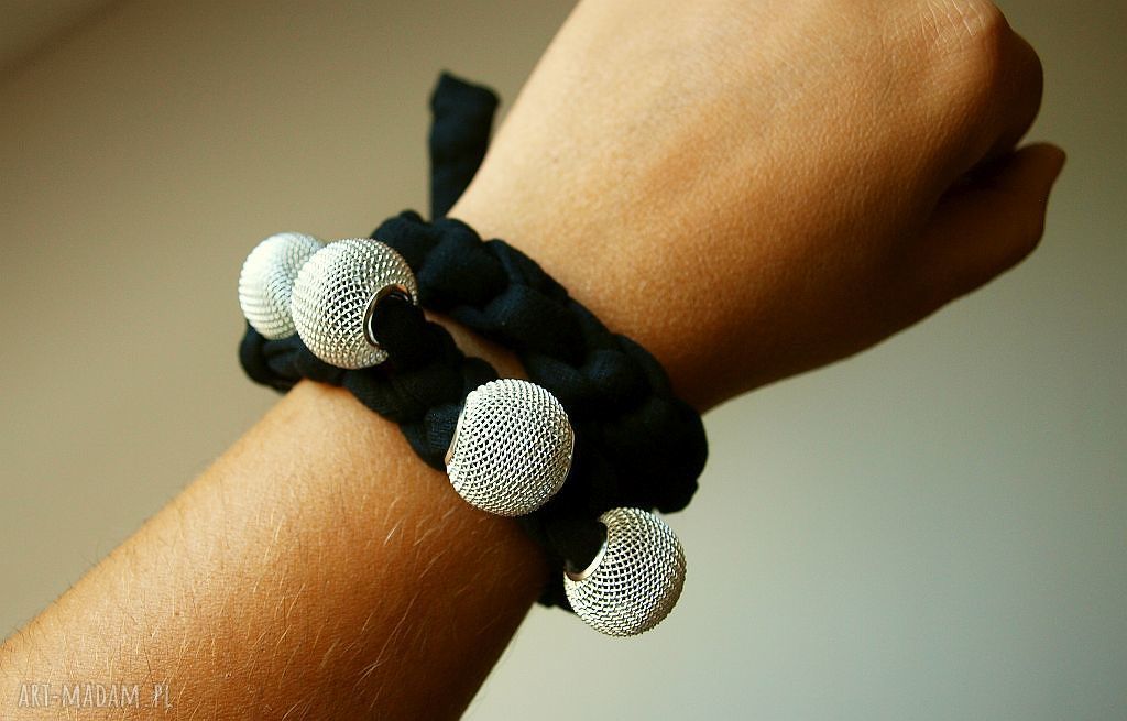 Bransoletka opaska 2w1 opaskanawłosy bohoopaska jednym wykonana