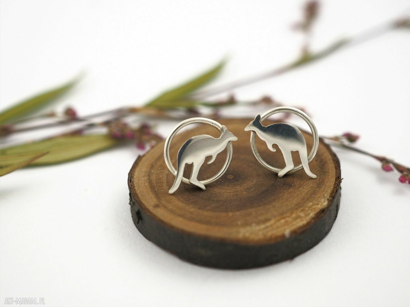 Bransoletka kangurek MINI FAUNA - srebro 0,925 (delikatna)