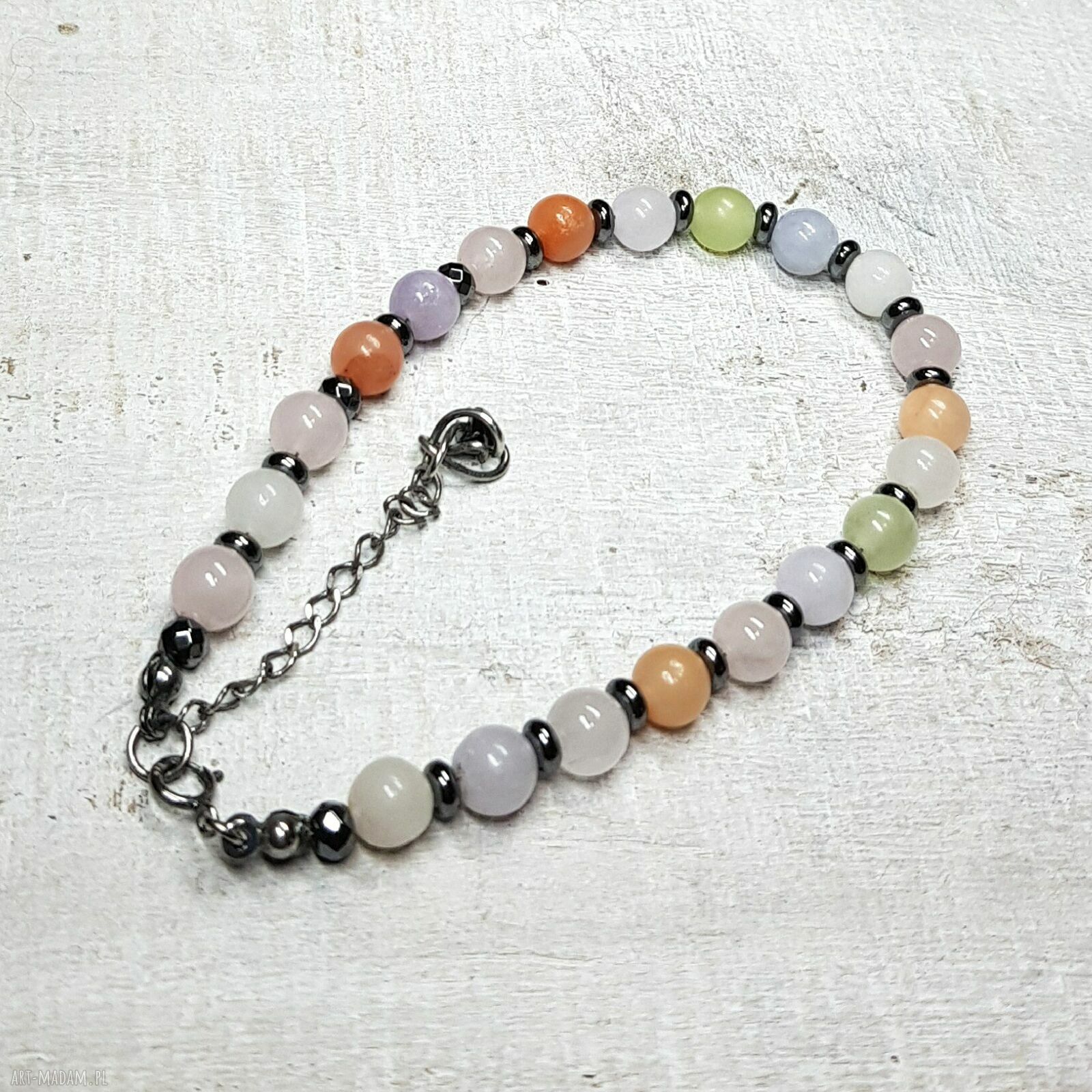 Bransoletka morganit BS20 - Jan Art