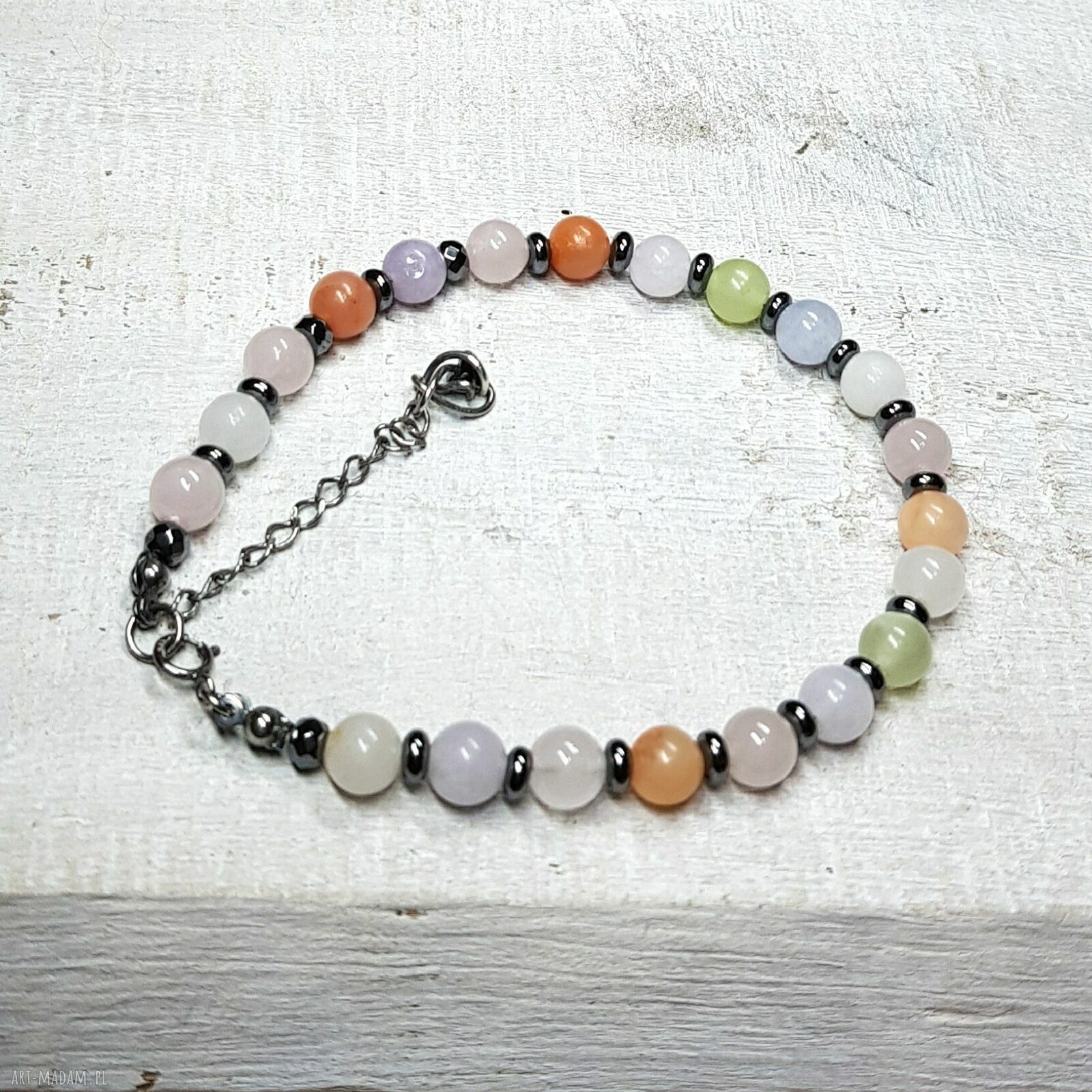Bransoletka morganit BS20 - Jan Art