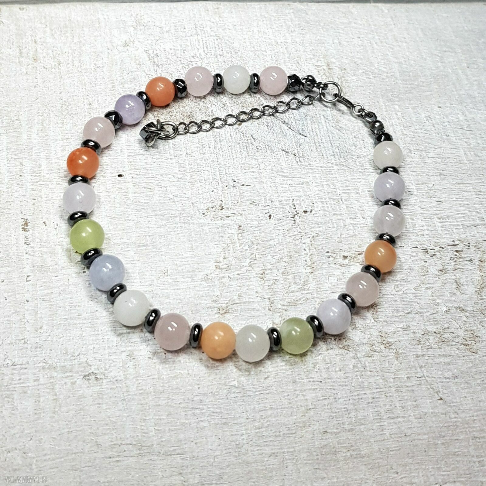 Bransoletka morganit BS20 - Jan Art