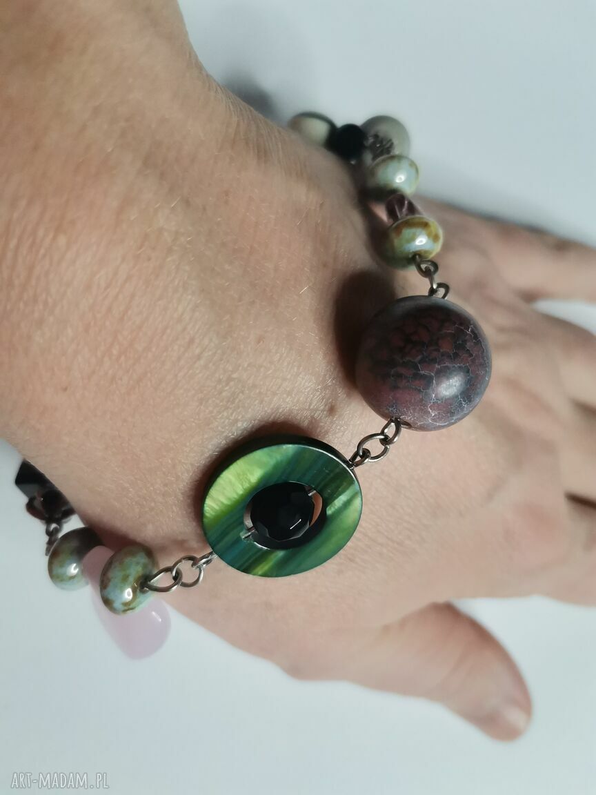 Bransoletka dla zięcia - dobry bajer (boho Frida)