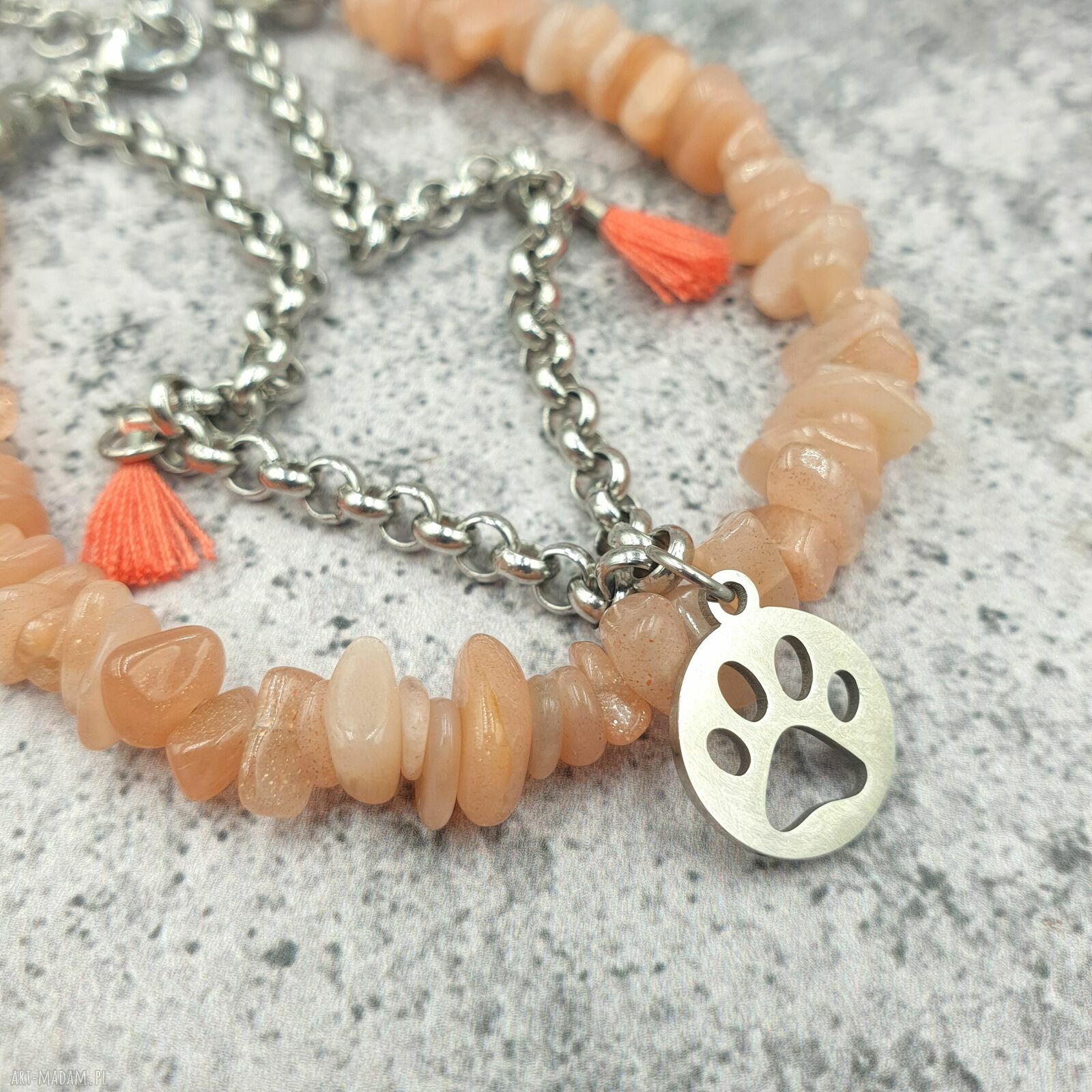 Ręcznie robiona bransoletka damska handmade