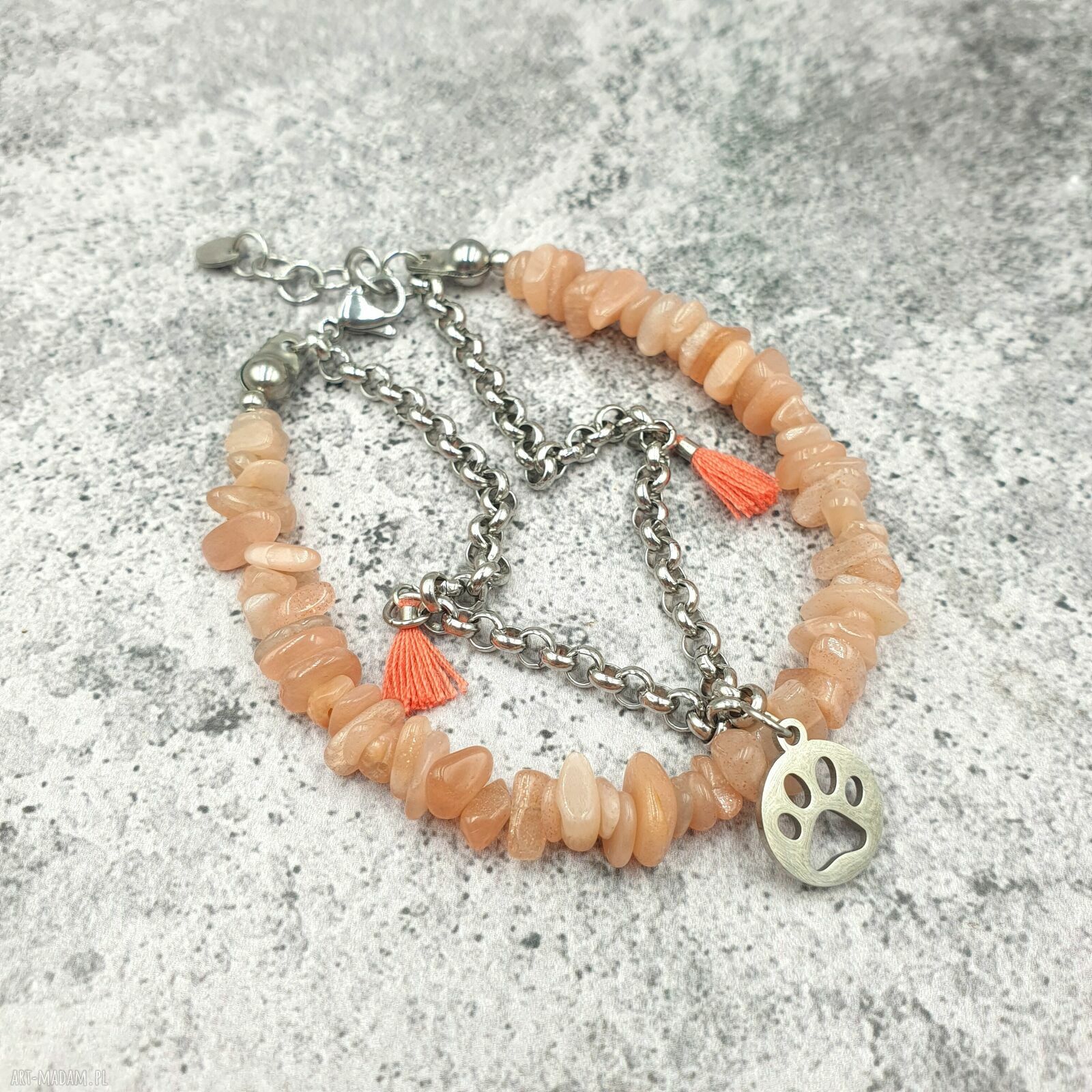 Ręcznie robiona bransoletka damska handmade