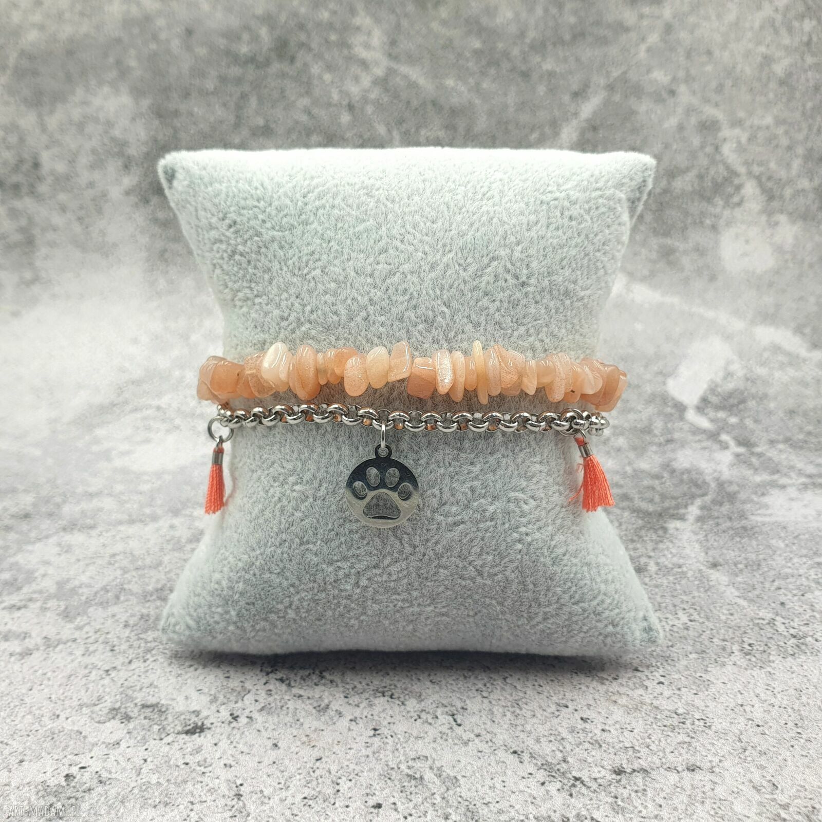 Ręcznie robiona bransoletka damska handmade