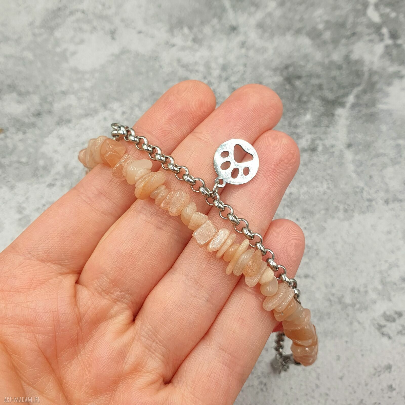 Ręcznie robiona bransoletka damska handmade