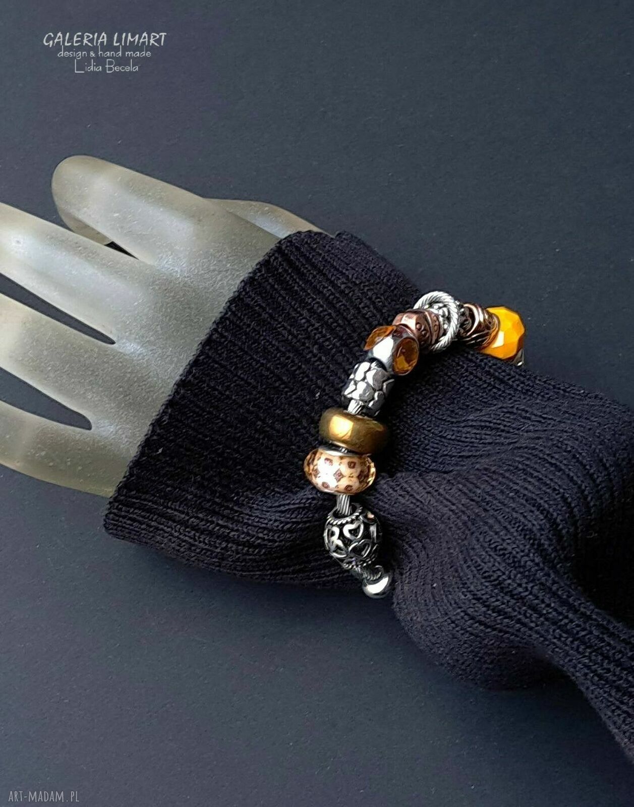 Bransoletka typu Pandora - ponadczasowy prezent handmade