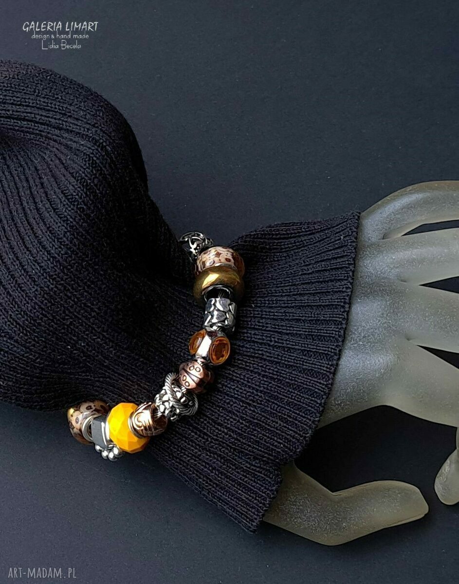 Bransoletka typu Pandora - ponadczasowy prezent handmade
