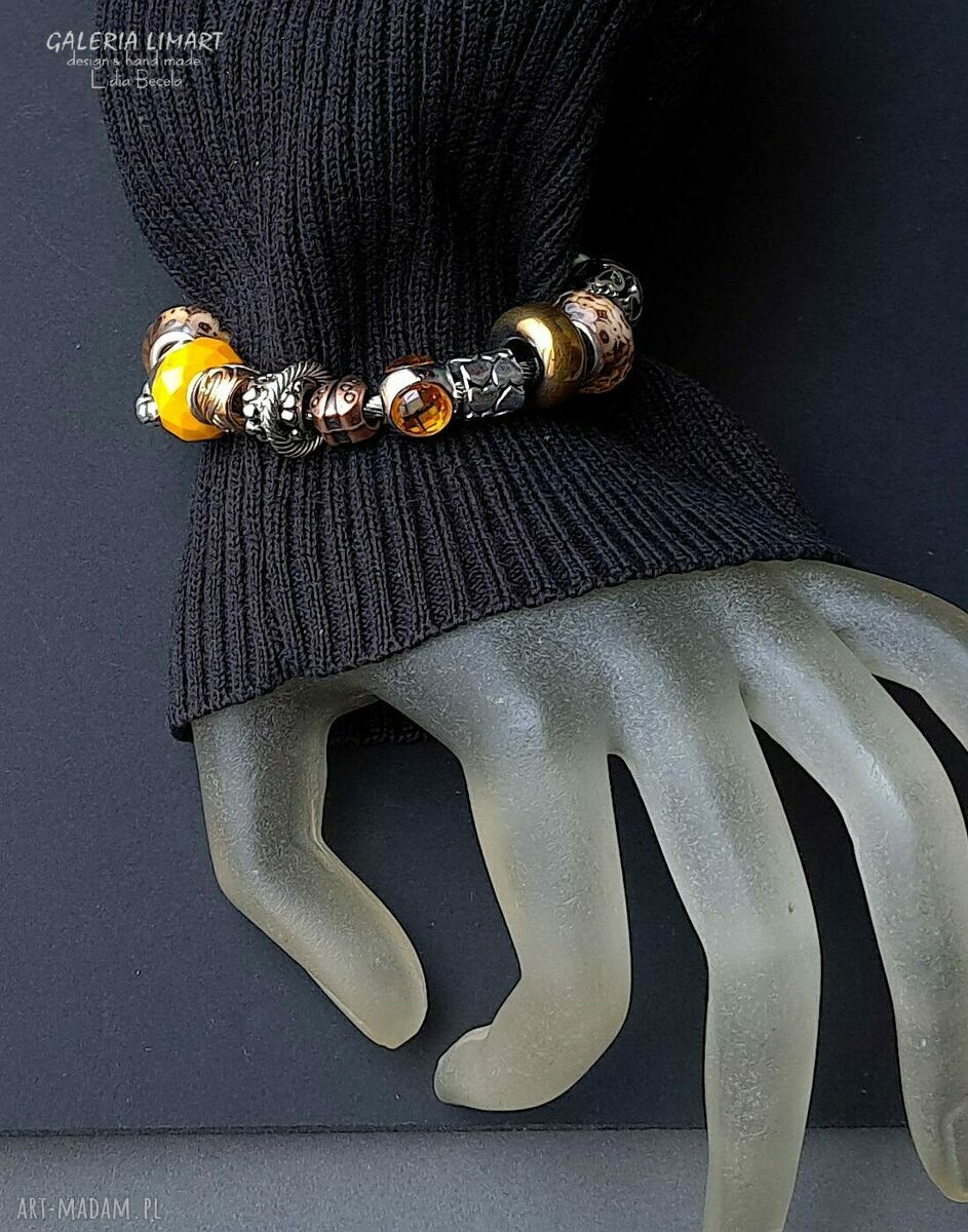 Bransoletka typu Pandora - ponadczasowy prezent handmade