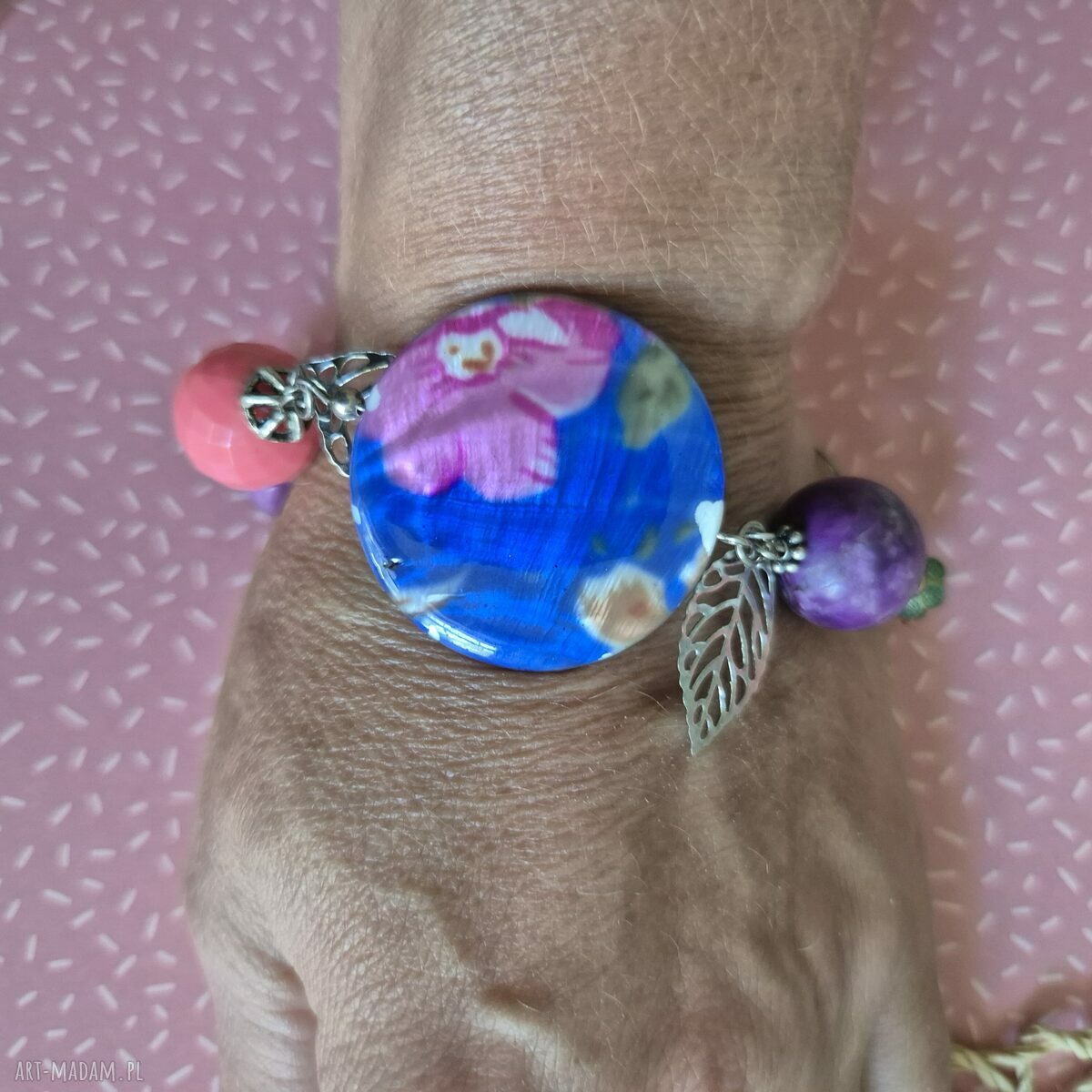 Bransoletka uniwersalna w stylu boho folk