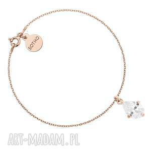sotho bransoletka z różowego złota z
