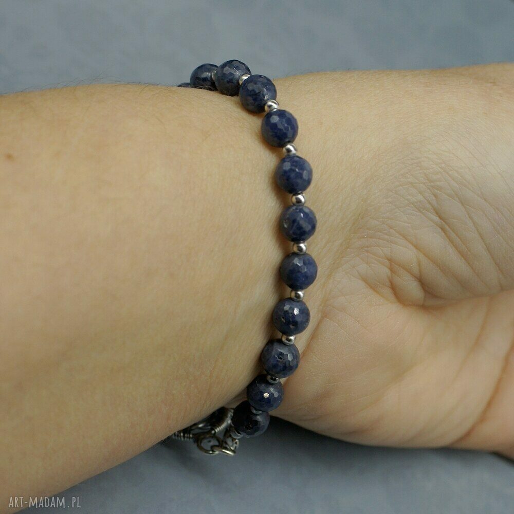 Bransoletka z szafirami "Sapphire Sky"