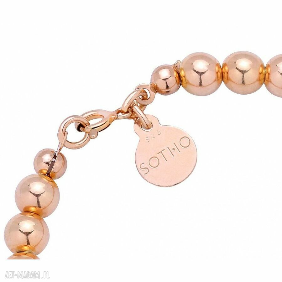 bransoletki: Bransoletka z zapięciem różowe złoto Autorskie