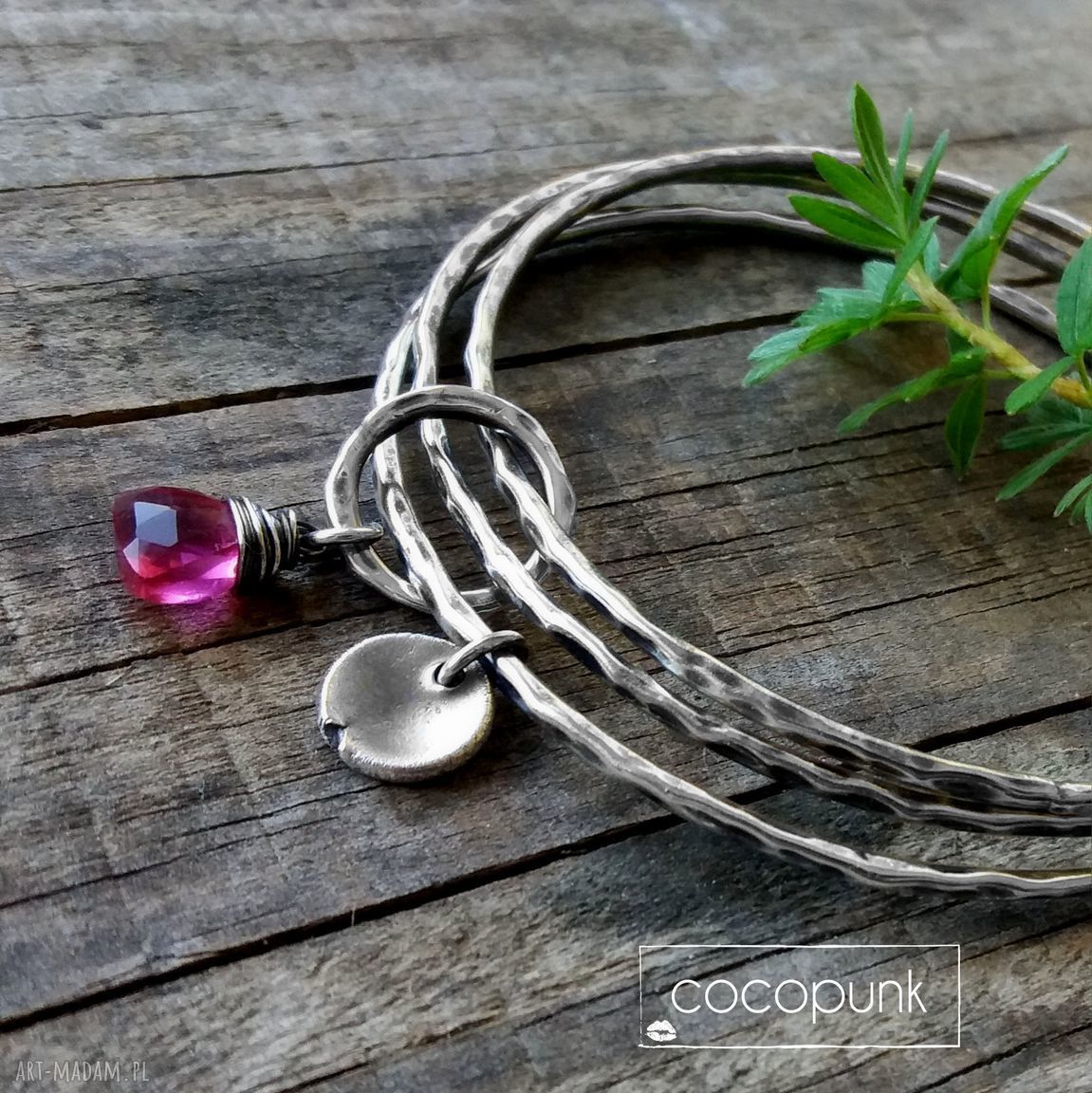 Pomysły upominki świąteczne: Zestaw bransoletek srebro kwarc