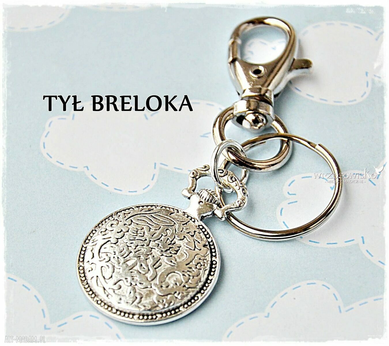 pomysł na prezent: Brelok personalizowany ze zdjęciem handmade