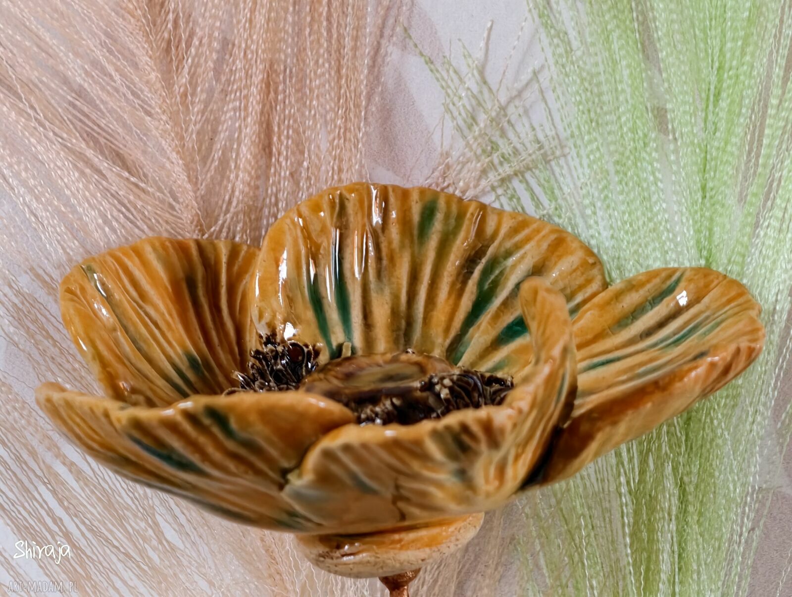 Bukiet ceramiczny - mak B11