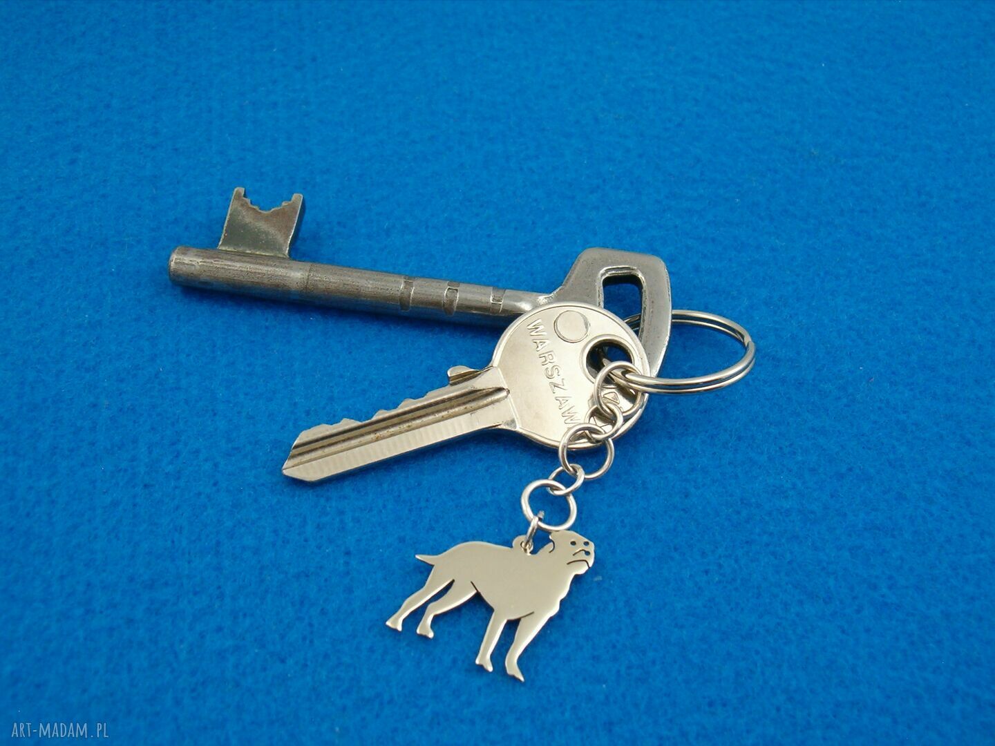 Brelok Bullmastiff ze srebra 925 - prezent dla niej (nr 94)