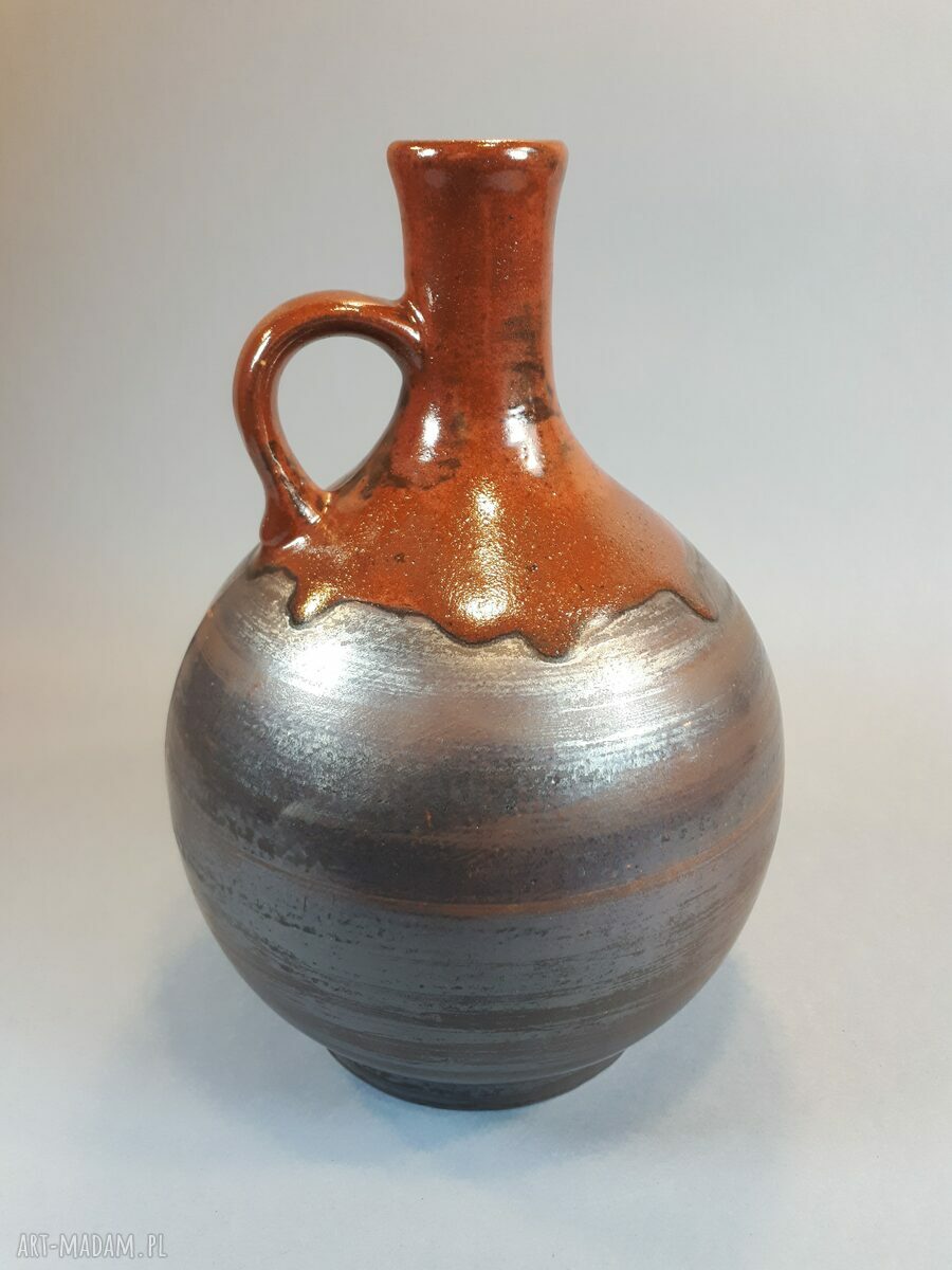 Butelka ceramiczna na olej lub wino