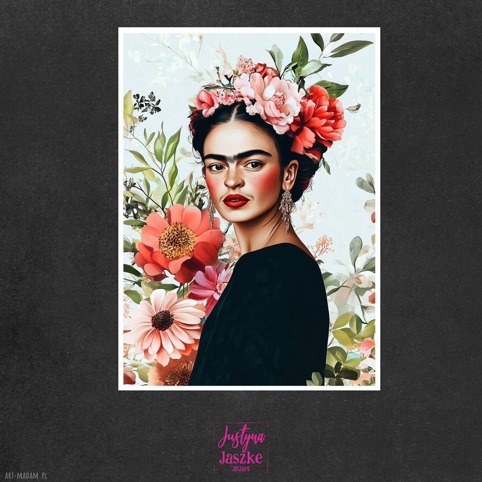 być jak frida 1 zestaw 9 grafik 13x18 cm ღ art-Madam.pl
