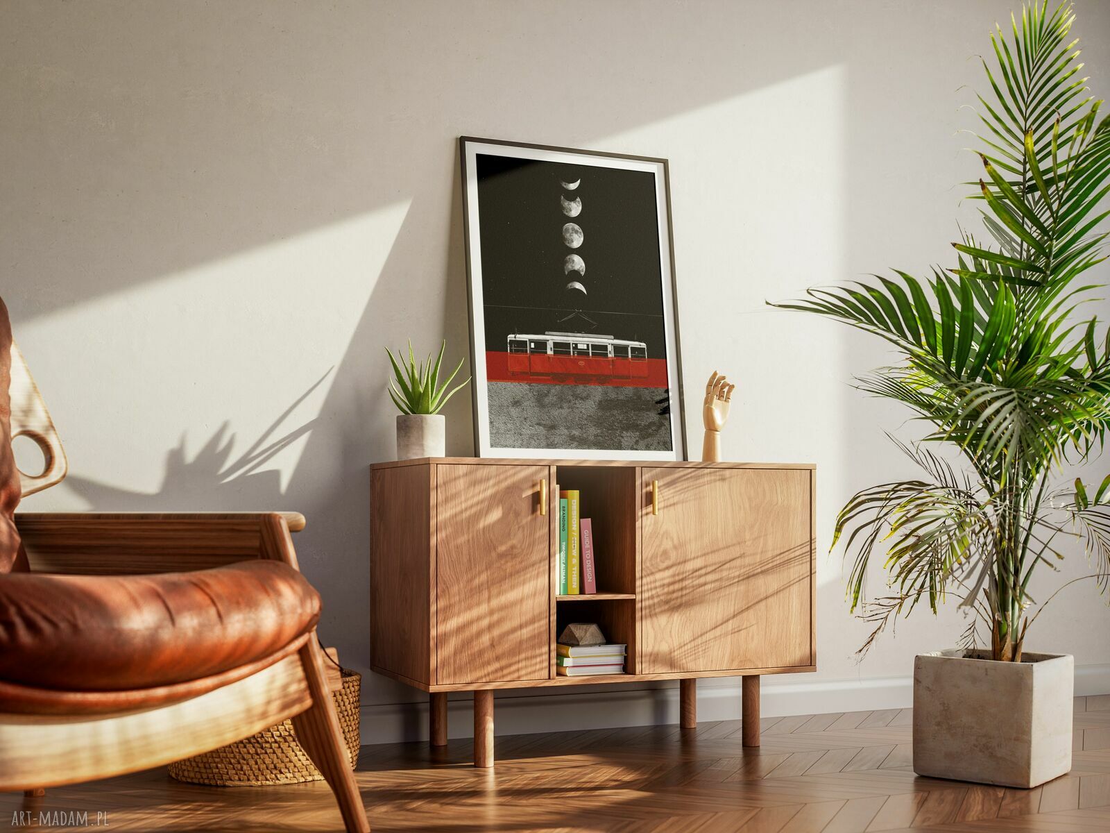 Plakat Bytom Tramwaj 38 A3 29,7x42 cm - śląski kolaż Dapidoki