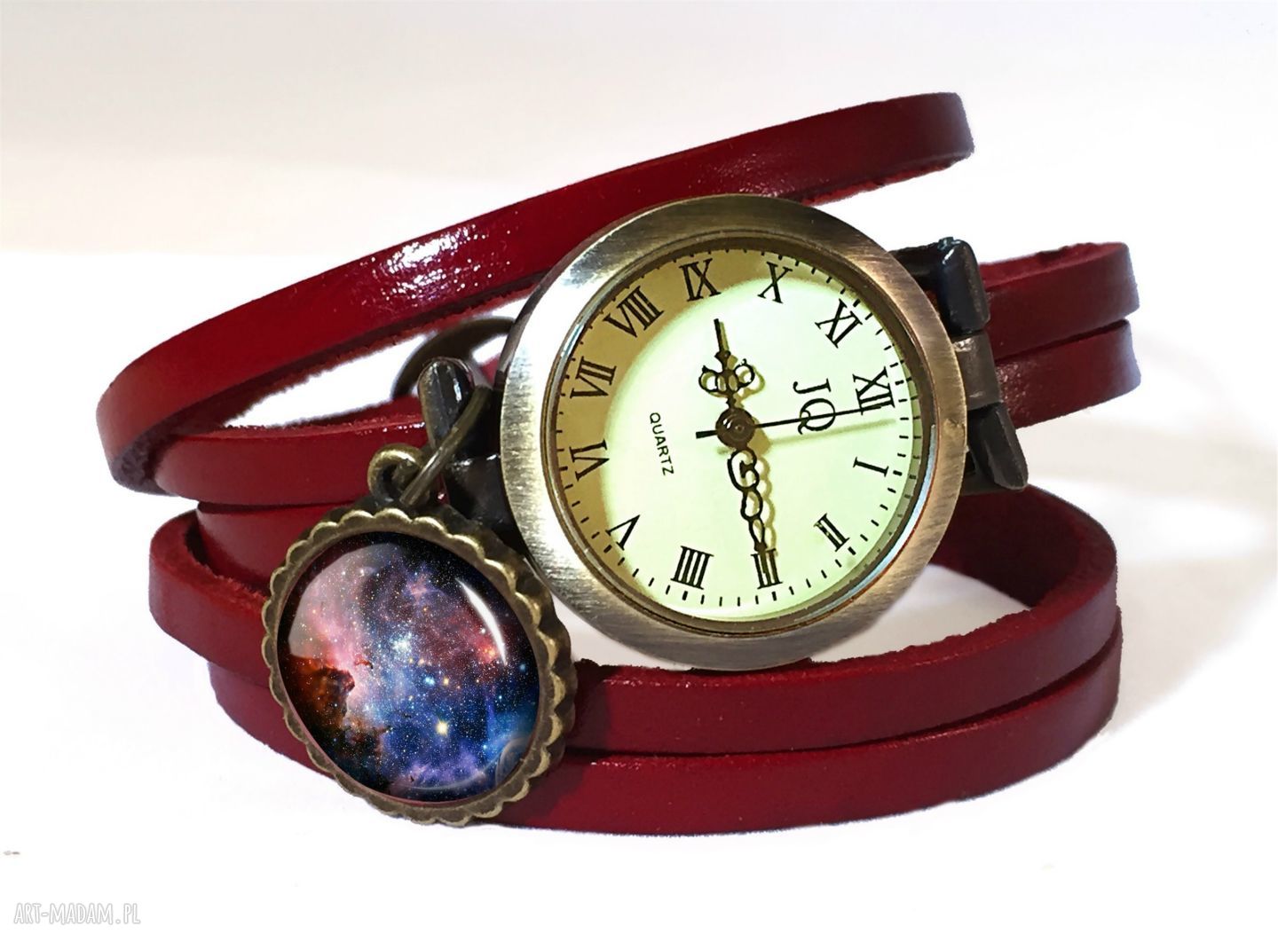 naszyjniki: Carina nebula Medalion z łańcuszkiem Ręczne wykonanie