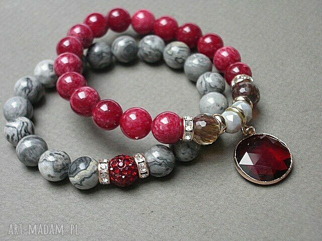 CARMINE AND GREY /24.02.15/ DUO Handmade