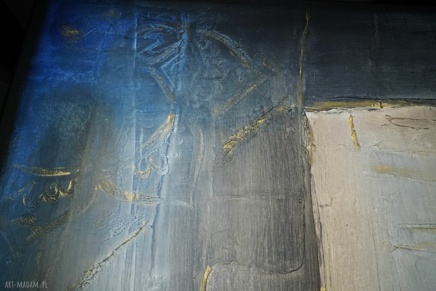 Casa española 6 - obraz 3D na płótnie strukturalny 130x100 cm