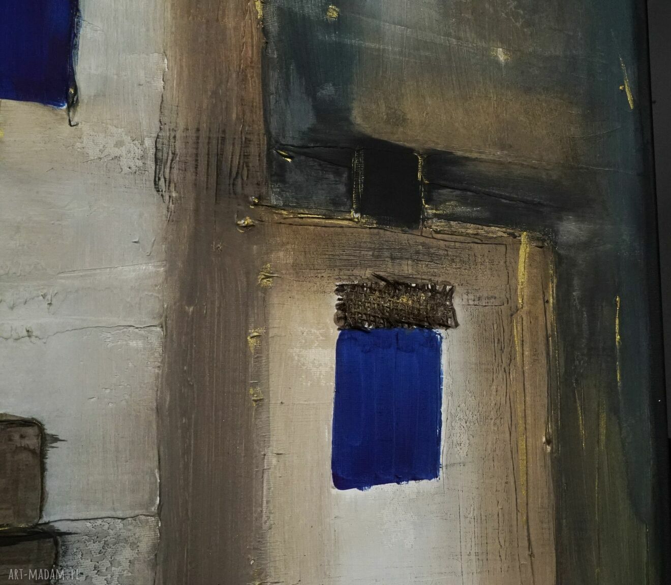Casa española 6 - obraz 3D na płótnie strukturalny 130x100 cm