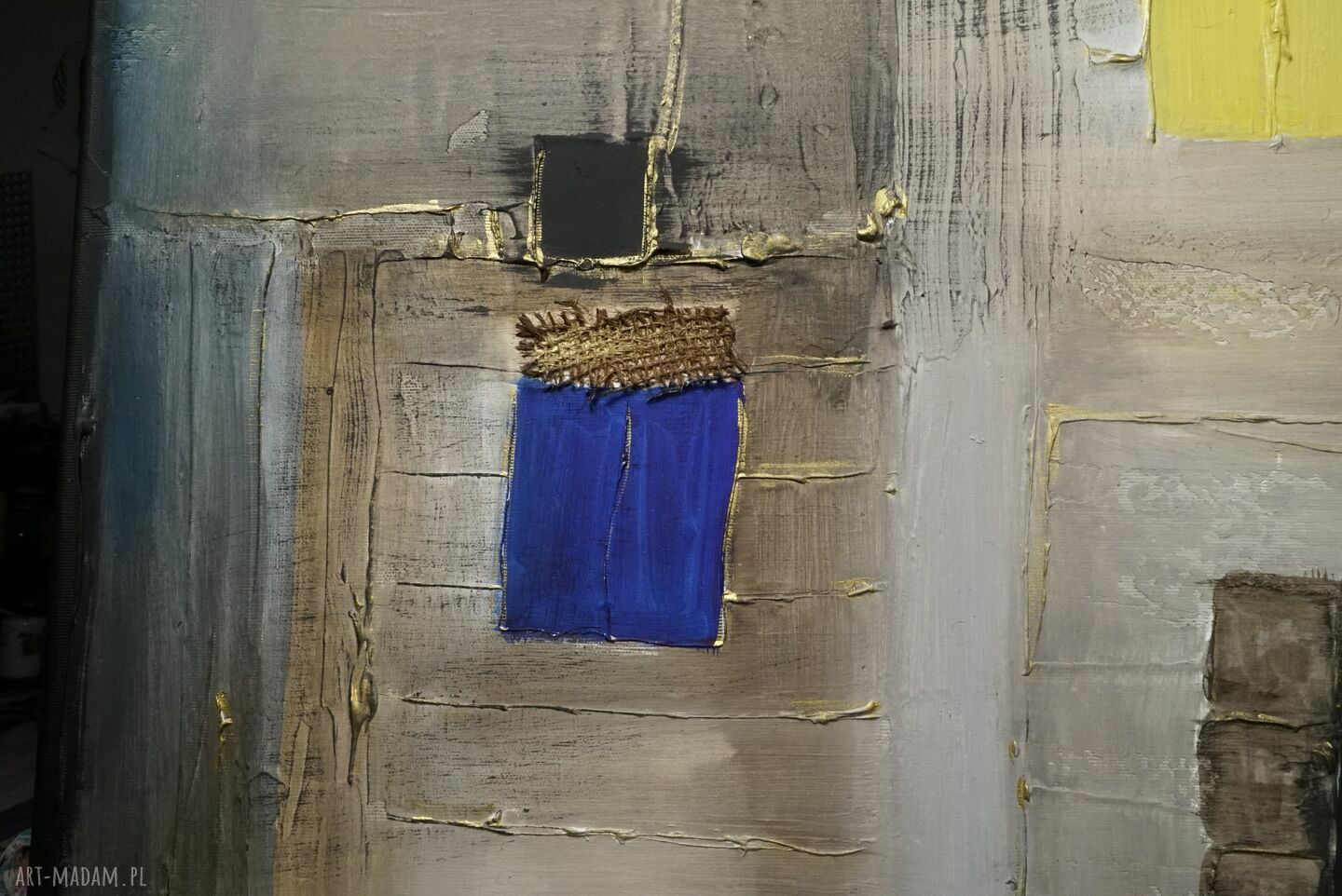 Casa española 6 - obraz 3D na płótnie strukturalny 130x100 cm