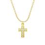 hand made naszyjniki celebrate cross necklace g