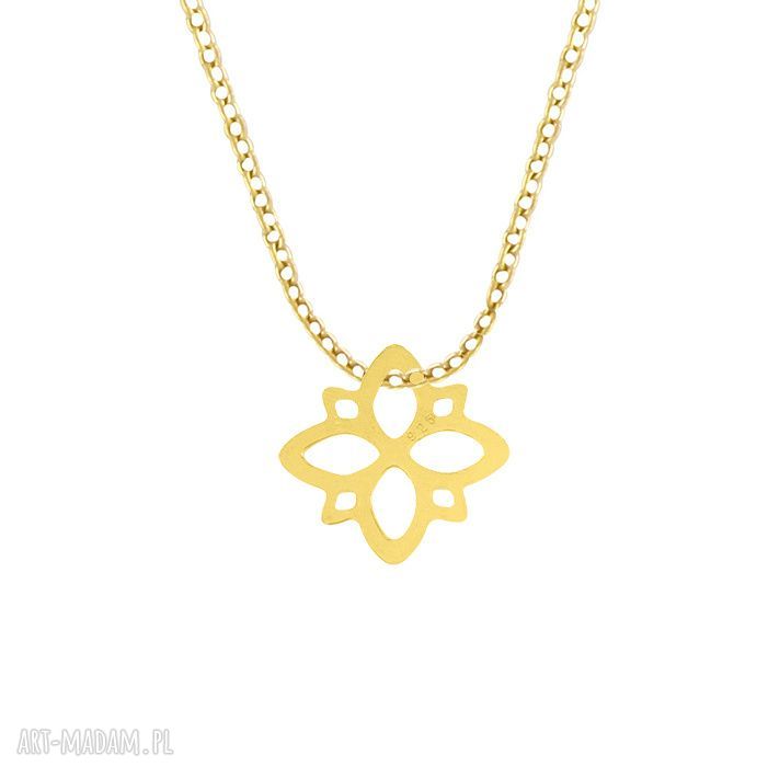 Celebrate flower necklace kwiatek celebrytka kolekcja naszyjniki