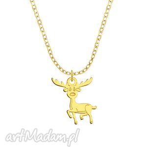 celebrate - reindeer - necklace g lavoga