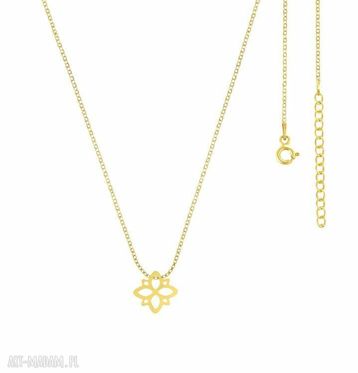 naszyjniki: celebrate flower necklace g Handmade