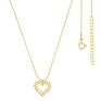 unikalne naszyjniki serce celebrate - heart 2 - necklace g