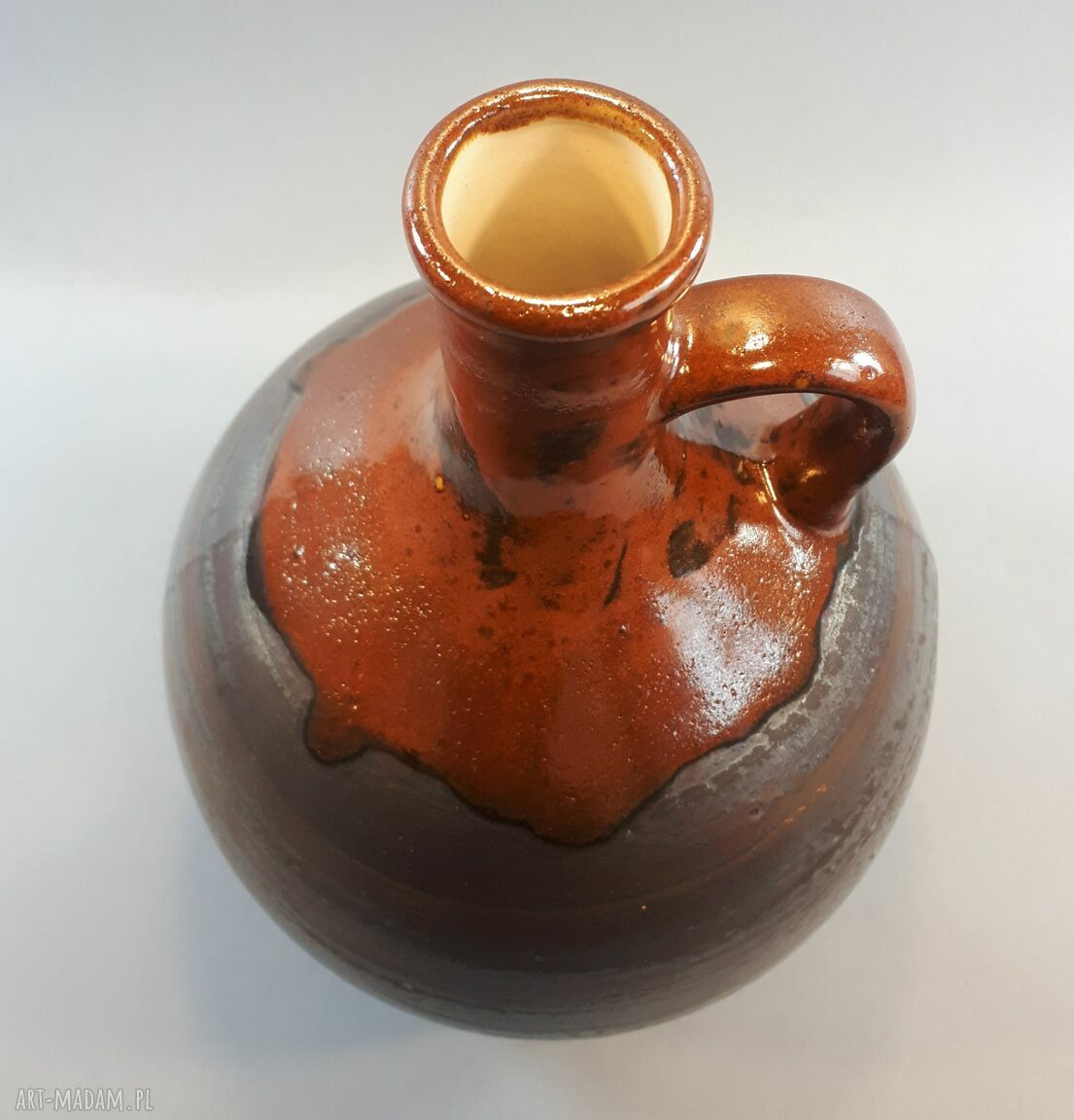 Butelka ceramiczna na olej lub wino