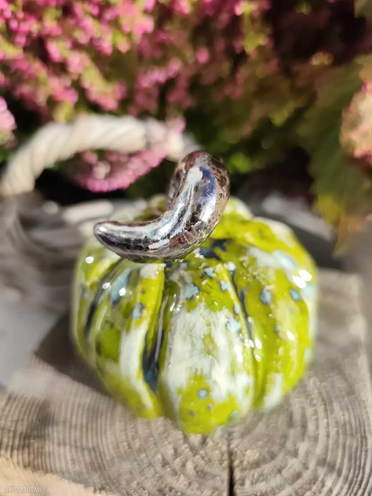 Ceramiczna dynia handmade - wyjątkowa dekoracja na jesień