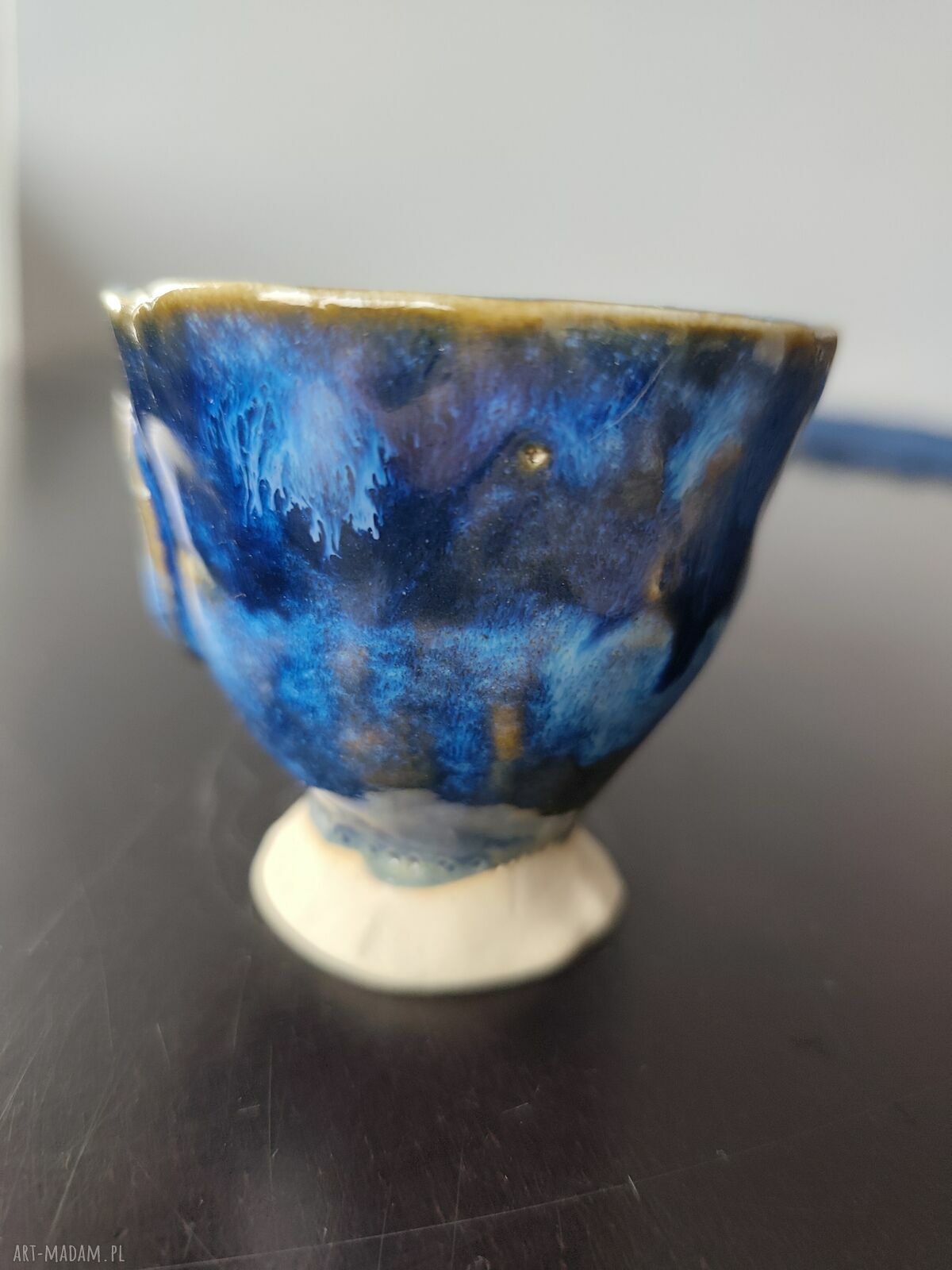 Filiżanka ceramiczna Wolna Chwila - ręcznie robiona, ok. 90 ml
