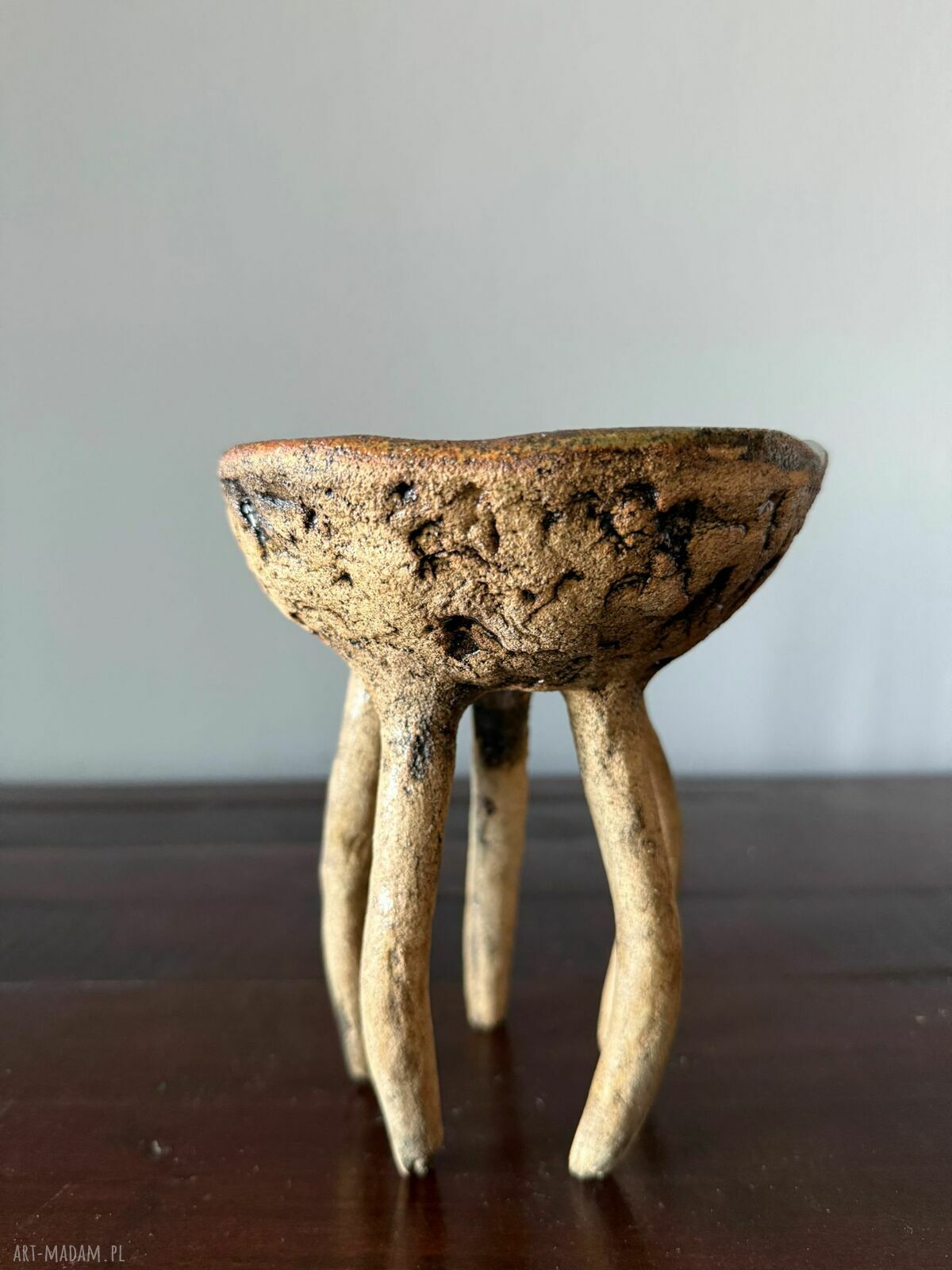 Misa ceramiczna z kolekcji „Morskie opowieści” - ręcznie lepiona ceramika
