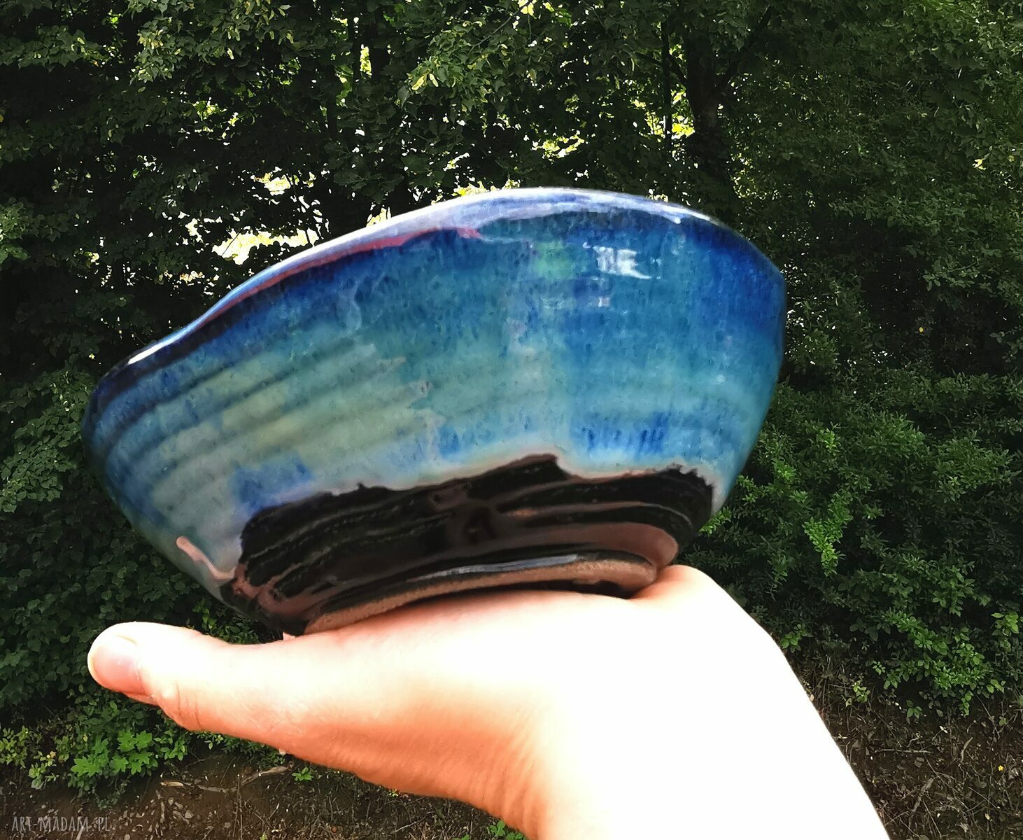 Ceramiczna misa z oczkiem (c308)
