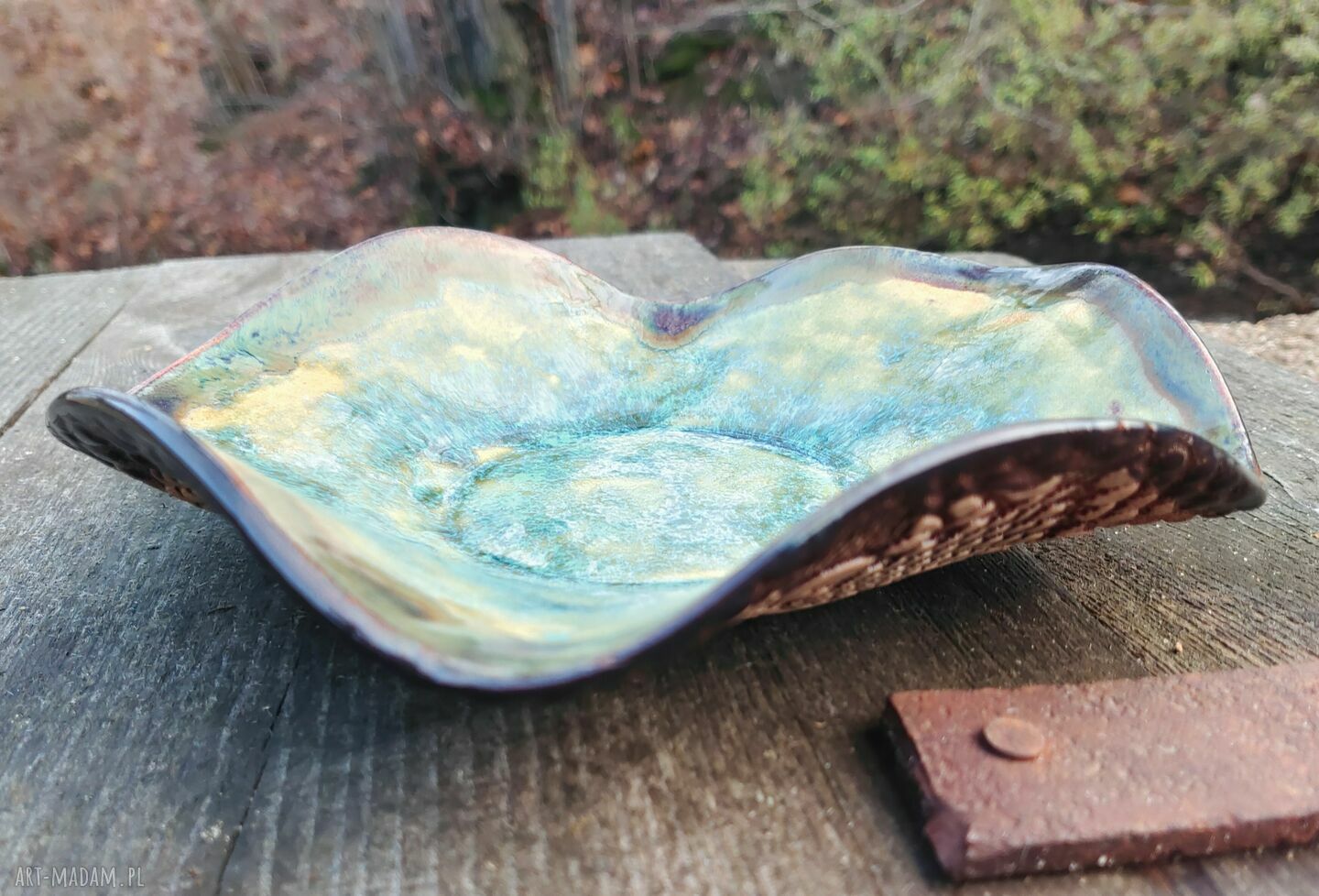 Ceramiczna misa koronkowa (c757)