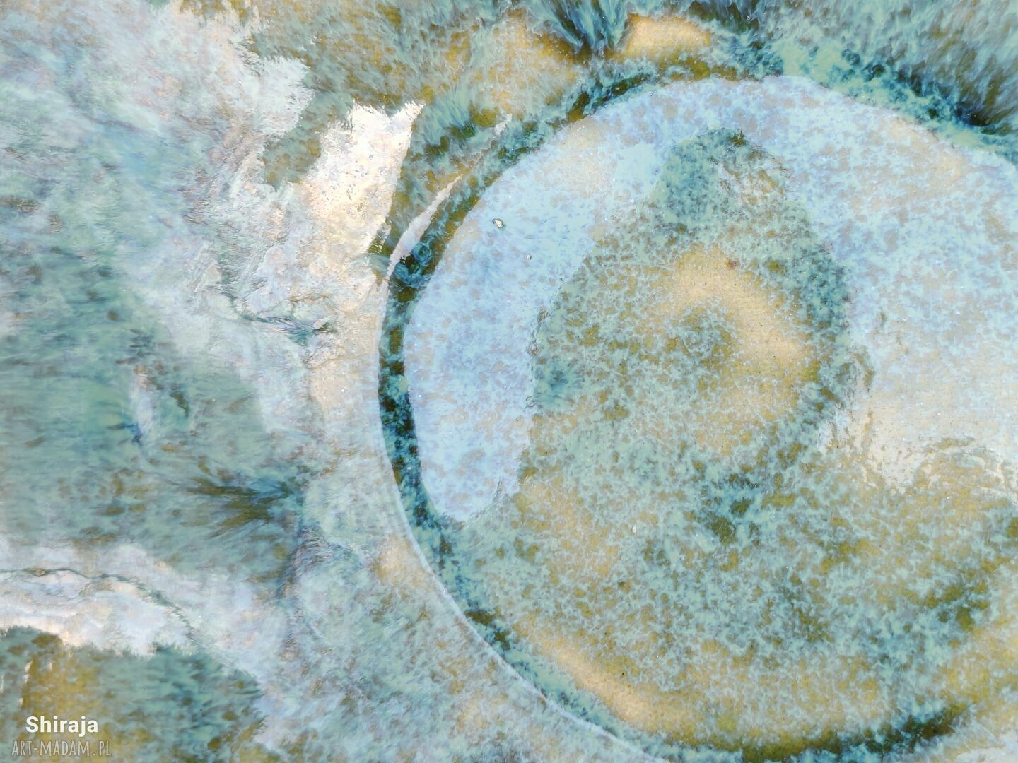 Ceramiczna misa koronkowa (c757)