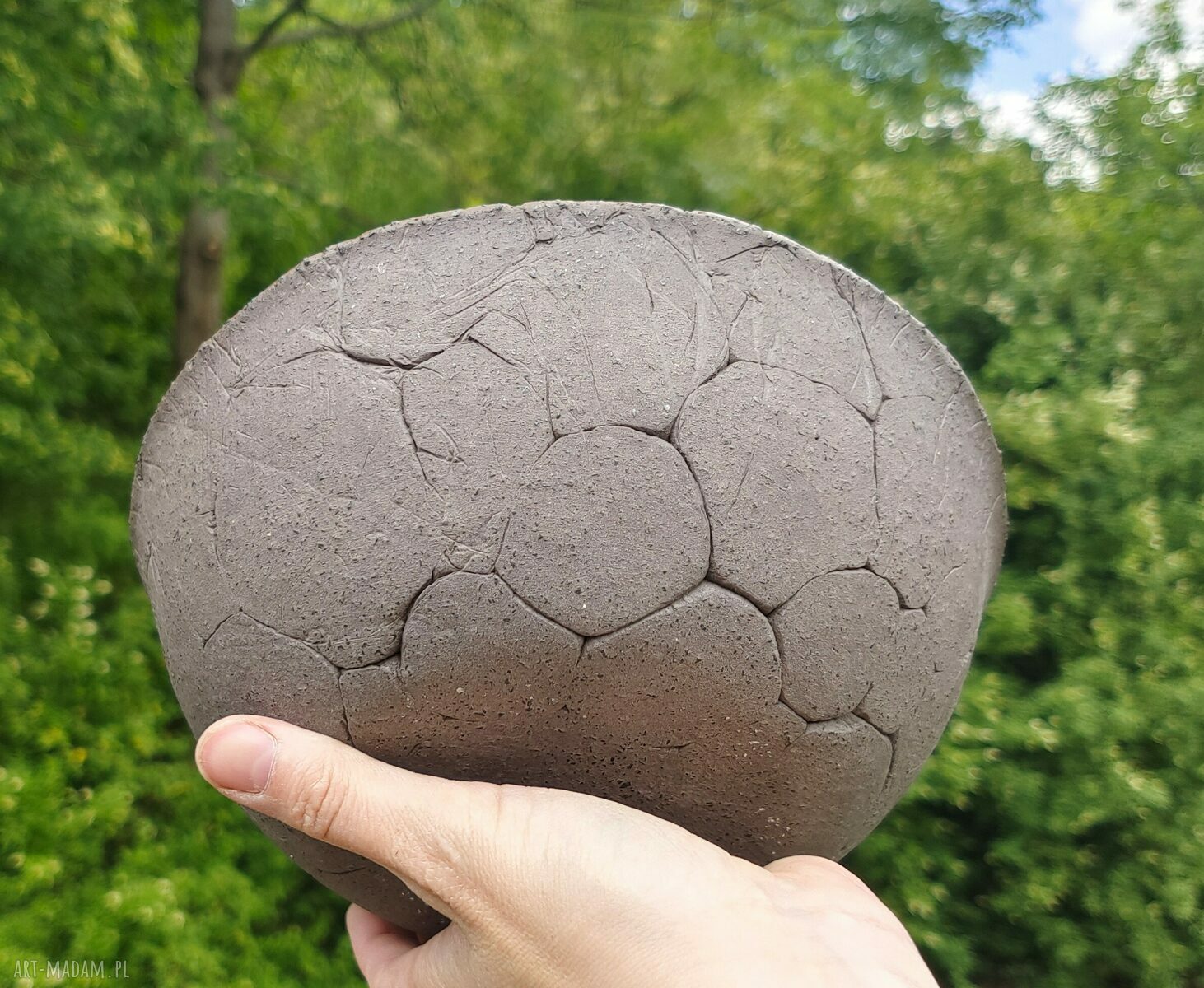 Misa ceramiczna Shiraja (C509) - rustykalna na owoce i przekąski
