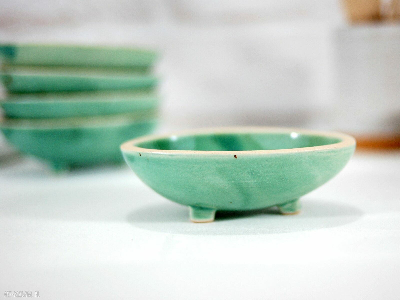Ceramiczna miseczka jajecznik - na jajka, sosy, przyprawy