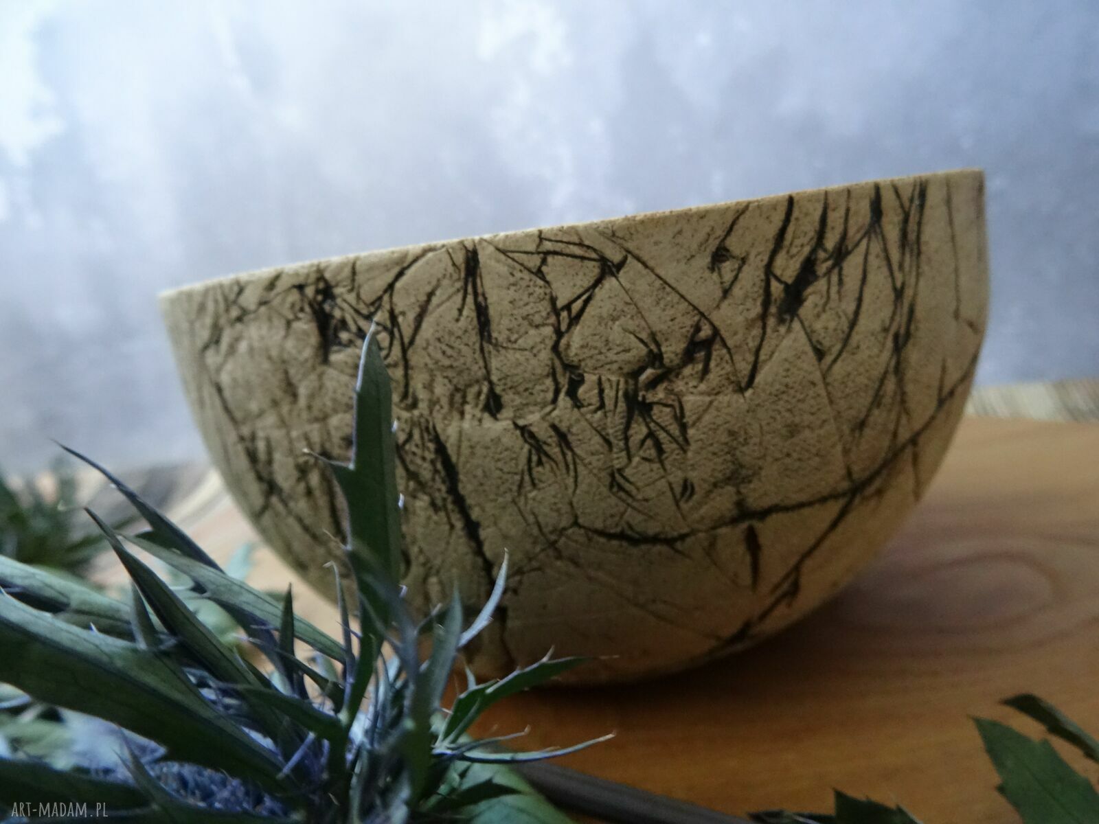 Dekoracyjna ceramiczna miseczka handmade w pastelach