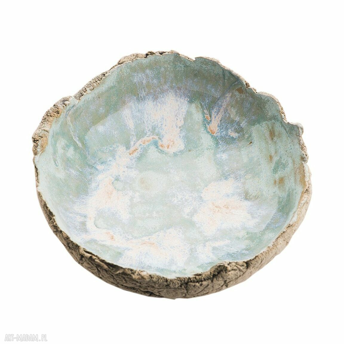 Miseczka ceramiczna z kamionki - ręcznie wykonana