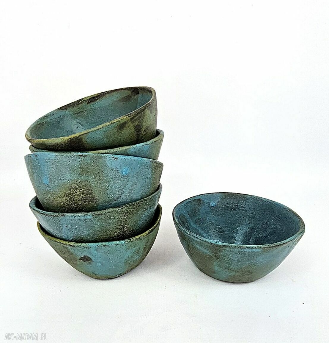 Miseczka ceramiczna do sushi - ręcznie lepiona
