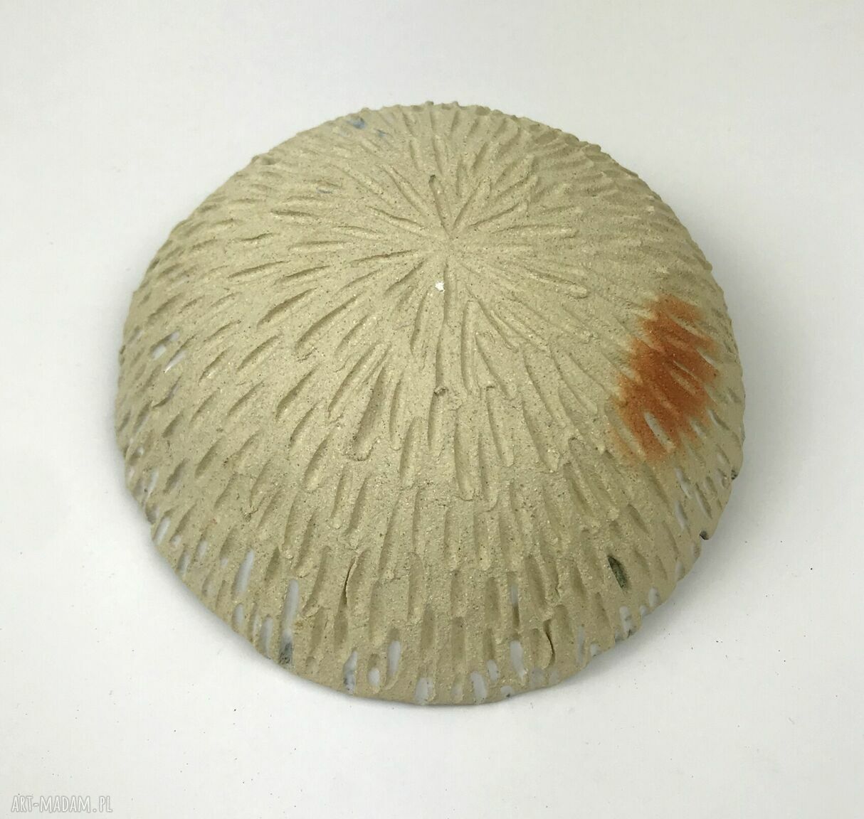 Ceramiczna miska „Lodowiec” - morski klimat z jasnej gliny (handmade)